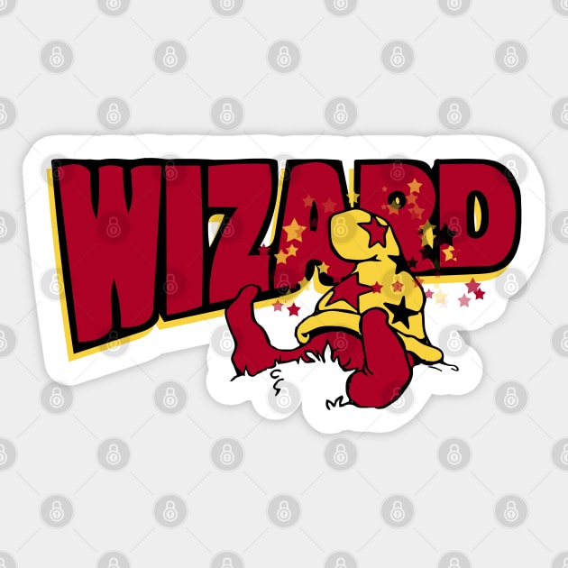 Wizard Sticker by Doc Multiverse Designs